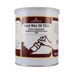 Воск для мебели твёрдый Hard Wax Oil 7030 0,750 мл