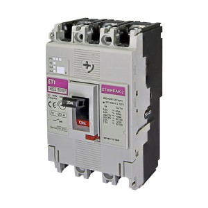 Промисловий автоматичний вимикач ETI ETIBREAK EB2S 160/3LF (4671802)