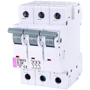 Автоматичний вимикач ETI ETIMAT 6 (2164519)