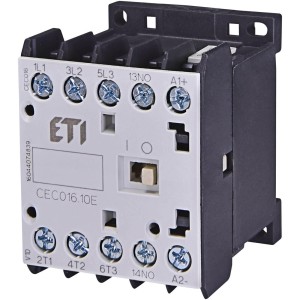 Контактор миниатюрный CEC 16.10 230V AC ETI (4641090)