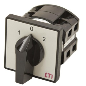 Переключатели кулачковые 1-0-2 (серо-черный) ETI CS 16 51 U (4773104)