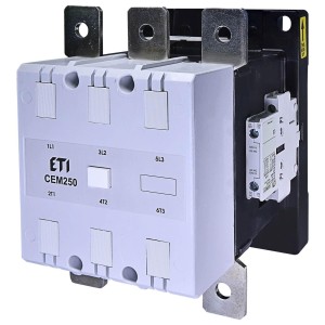 Контактор силовий ETI CEM250.22-230V АС 132 кВт (4656143)