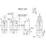 Промисловий автоматичний вимикач ETI ETIBREAK EB2S 160/3LF (4671805)