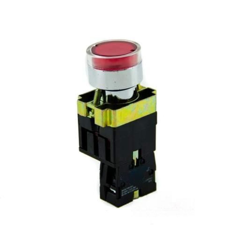 Кнопка XB2-BW3471 1NC красная с подсветкой АскоУкрем цена 135грн - фотография 2