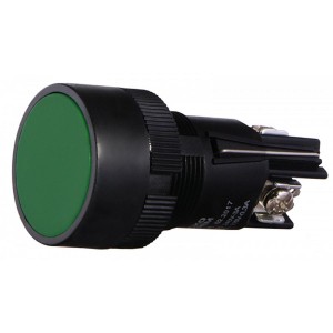 Кнопка XB2-ЕН135 1NO 1NC зеленая с фиксацией АскоУкрем