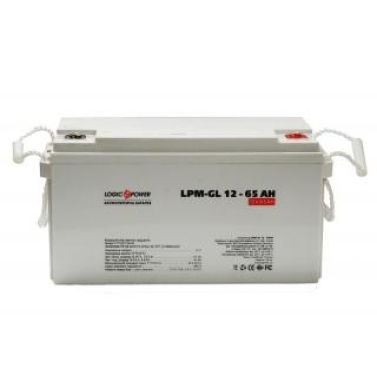в продажу Аккумуляторная батарея LogicPower LPM-GL 12V 65AH - фото 3