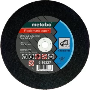 Диск отрезной Metabo Flexiamant super 350x3,0x25,4 мм A 30-R (616327000)