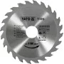 Диск пильный YATO по дереву 160х30х2.8х2.0 мм, 24 зубца (YT-6056)