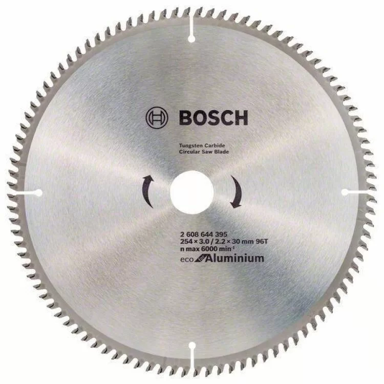 Пиляльний диск 160 x 20 мм, 42 T по алюмінію ECO Aluminium BOSCH - 2608644388