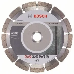 Алмазный отрезной круг 180 x 22,23 мм для обработки бетона Standard for Concrete BOSCH - 2608602199