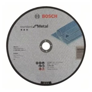 Круг отрезной 230 х 3,0 x 22,23 мм по металлу, прямой, Standard for Metal BOSCH - 2608603168
