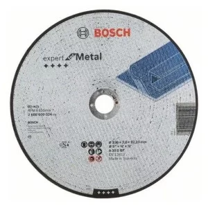 Круг отрезной 230 x 3,0 x 22,23 мм по металлу, прямой, Expert for Metal BOSCH - 2608600324
