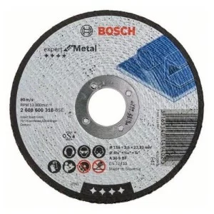 Круг отрезной 115 x 2,5 x 22,23 мм по металлу, прямой, Expert for Metal BOSCH - 2608600318