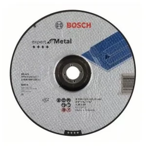 Круг отрезной 230 x 2,5 x 22,23 мм по металлу, выпуклый, Expert for Metal BOSCH - 2608600225