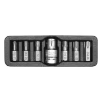 Біта TORX 30 мм + перехідник ½ набір 7шт. Yato - YT-0410