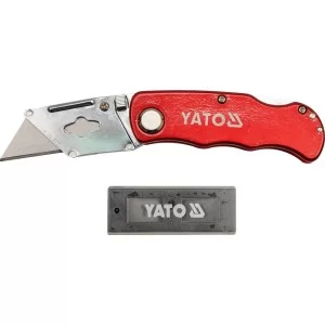 Нож со складным трапециевидной лезвием YATO - YT-7532