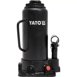 Домкрат гидравлический бутылочный 12 т, высота 230 - 465 мм YATO - YT-17005