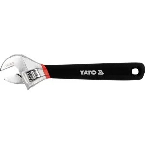 Ключ разводной, обрезиненная ручка, длина 200 мм YATO - YT-21651