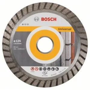 Алмазный отрезной круг 125 x 22,23 мм, Standard for Universal Turbo BOSCH - 2608602394