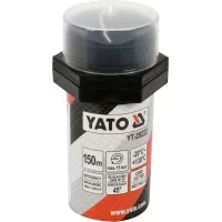 Нить уплотнительная для резьбовых соединений, длина 150 м, для давления до 15 Bar, в капсуле YATO - YT-29222