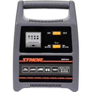 Зарядное устройство акку-ов 6-12 В STHOR от эл. сети 230В, с емкостью 26-210 Ач, макс. ток 12 А - VO-82544
