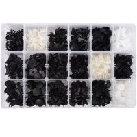 Набір кріплень обшивки FORD Yato, 18 типорозмірів, 415 шт. - YT-06660