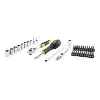 Набор головок торцевых и насадок отверточных STANLEY 1/4
