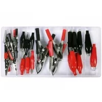 Набір електричних затискачів типу «Крокодил» Yato YT-06870
