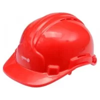 Будівельна захисна червона каска Vorel 74191 (Польща)