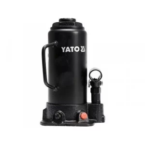 Бутылочный домкрат 10тонн подъем 230 - 460 мм Yato YT-17004