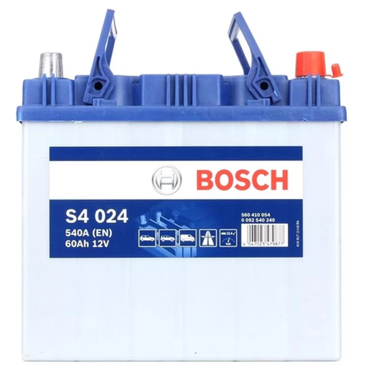 Акумулятор автомобільний Bosch 60А (0 092 S40 240)