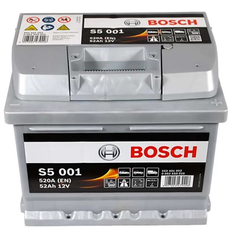 в продаже Аккумулятор автомобильный Bosch 52А (0 092 S50 010) - фото 3