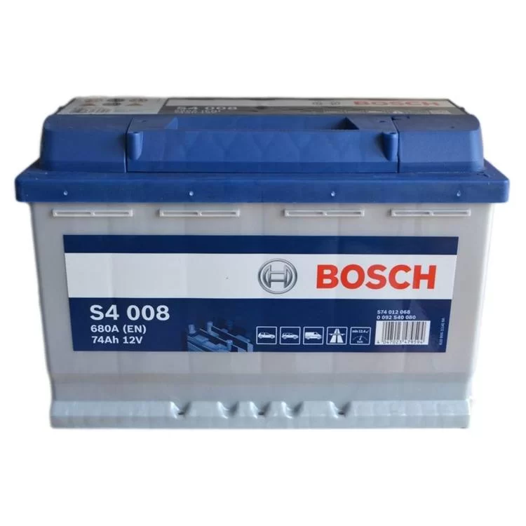 Акумулятор автомобільний Bosch 74А (0 092 S40 080)