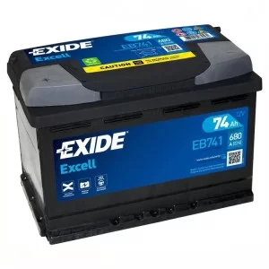 Акумулятор автомобільний EXIDE EXCELL 74A (EB741)