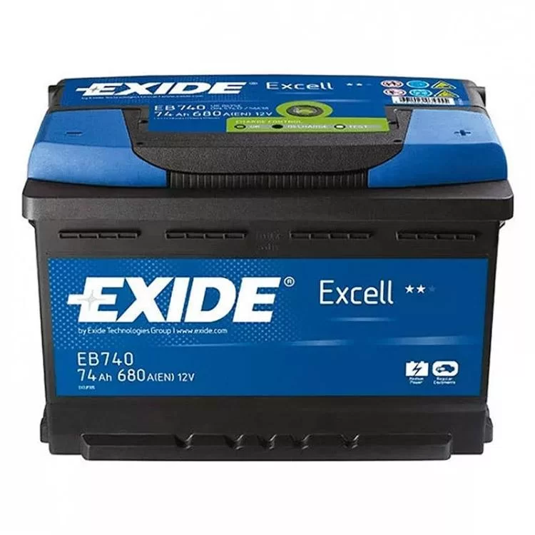 Аккумулятор автомобильный EXIDE EXCELL 74A (EB740)