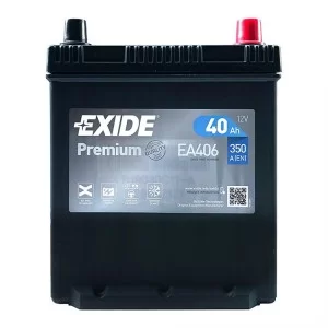 Аккумулятор автомобильный EXIDE PREMIUM 40A (EA406)