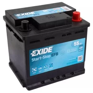 Акумулятор автомобільний EXIDE START-STOP EFB 55A (EL550)