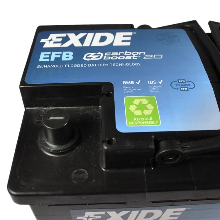 Акумулятор автомобільний EXIDE START-STOP EFB 80A (EL800) ціна 4 855грн - фотографія 2