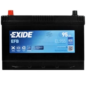 Аккумулятор автомобильный EXIDE START-STOP EFB 95A (EL955)