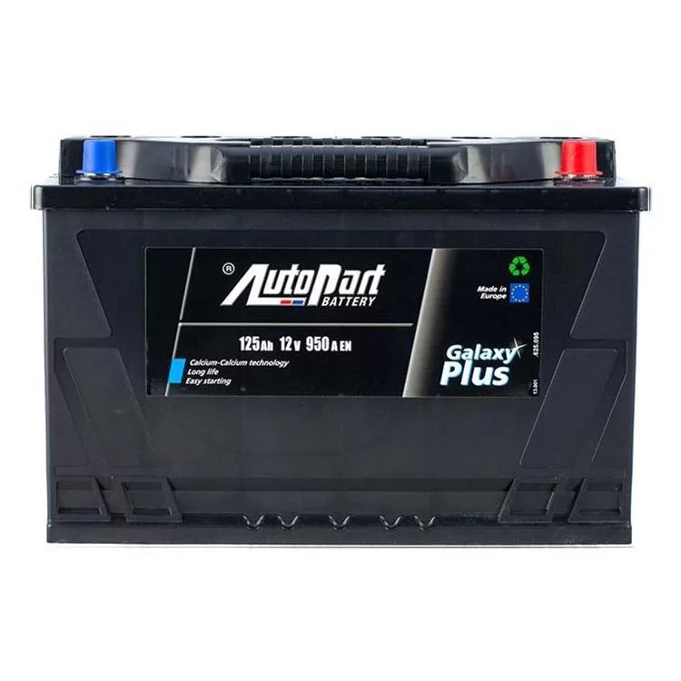 Акумулятор автомобільний AutoPart 125 Ah/12V Euro Plus (ARL125-P00)