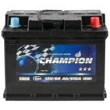 Акумулятор автомобільний Champion Black 60 Ah/12V Euro (CHB60-0)