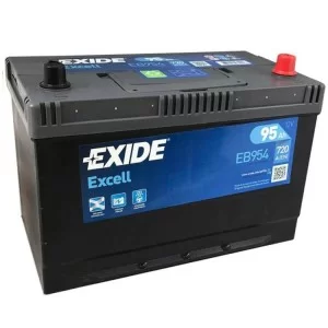 Акумулятор автомобільний EXIDE EXCELL 95Ah ASIA Ев (-/+) (760EN) (EB954)