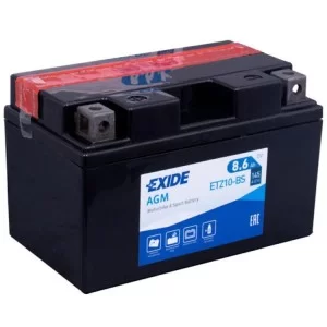 Акумулятор автомобільний EXIDE AGM 8,6Ah (+/-) (145EN) (ETZ10-BS)