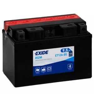 Акумулятор автомобільний EXIDE AGM 9,5Ah (+/-) (130EN) (ET12A-BS)
