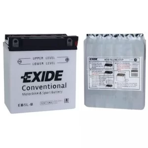Акумулятор автомобільний EXIDE CONVENTIONAL 5Ah Ев (-/+) (65EN) (EB5L-B)