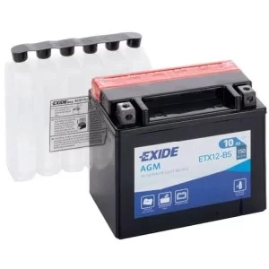 Акумулятор автомобільний EXIDE AGM 10Ah (+/-) (150EN) (ETX12-BS)