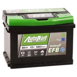 Акумулятор автомобільний AutoPart 60 Ah/12V  Galaxy EFB_Start-Stop (ARL060-EFB)