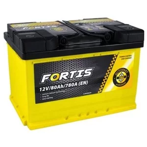 Аккумулятор автомобильный FORTIS 80 Ah/12V Euro (FRT80-00)