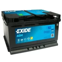 Акумулятор автомобільний EXIDE START-STOP AGM 82Ah Ев (-/+) (800EN) (EK820)