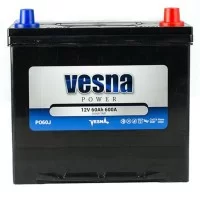 Акумулятор автомобільний Vesna 60 Ah/12V Japan Euro (415 060)